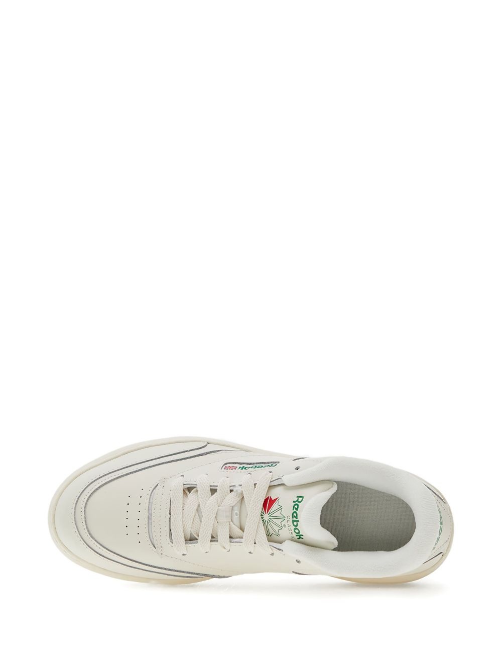 Club C Extra platform leather sneakers - 5