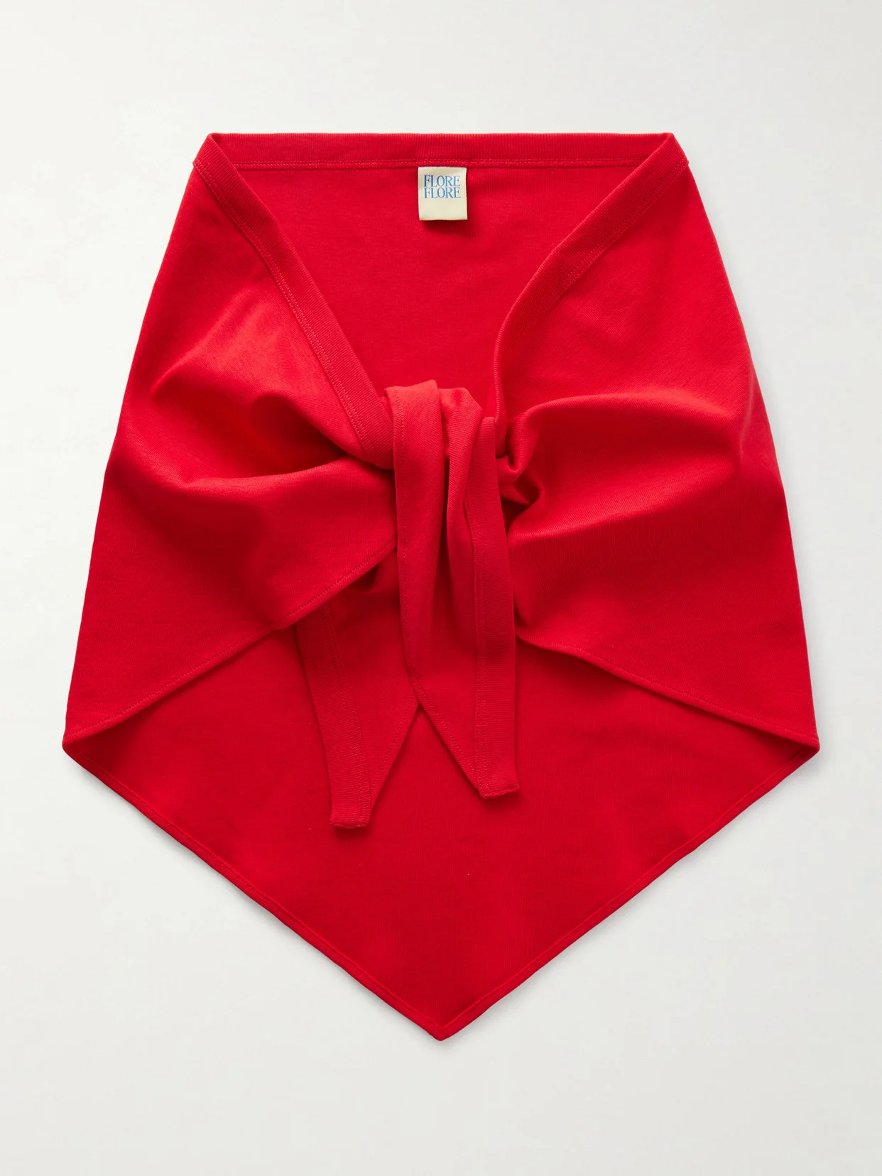 Frayed Organic Cotton Scarf - 1