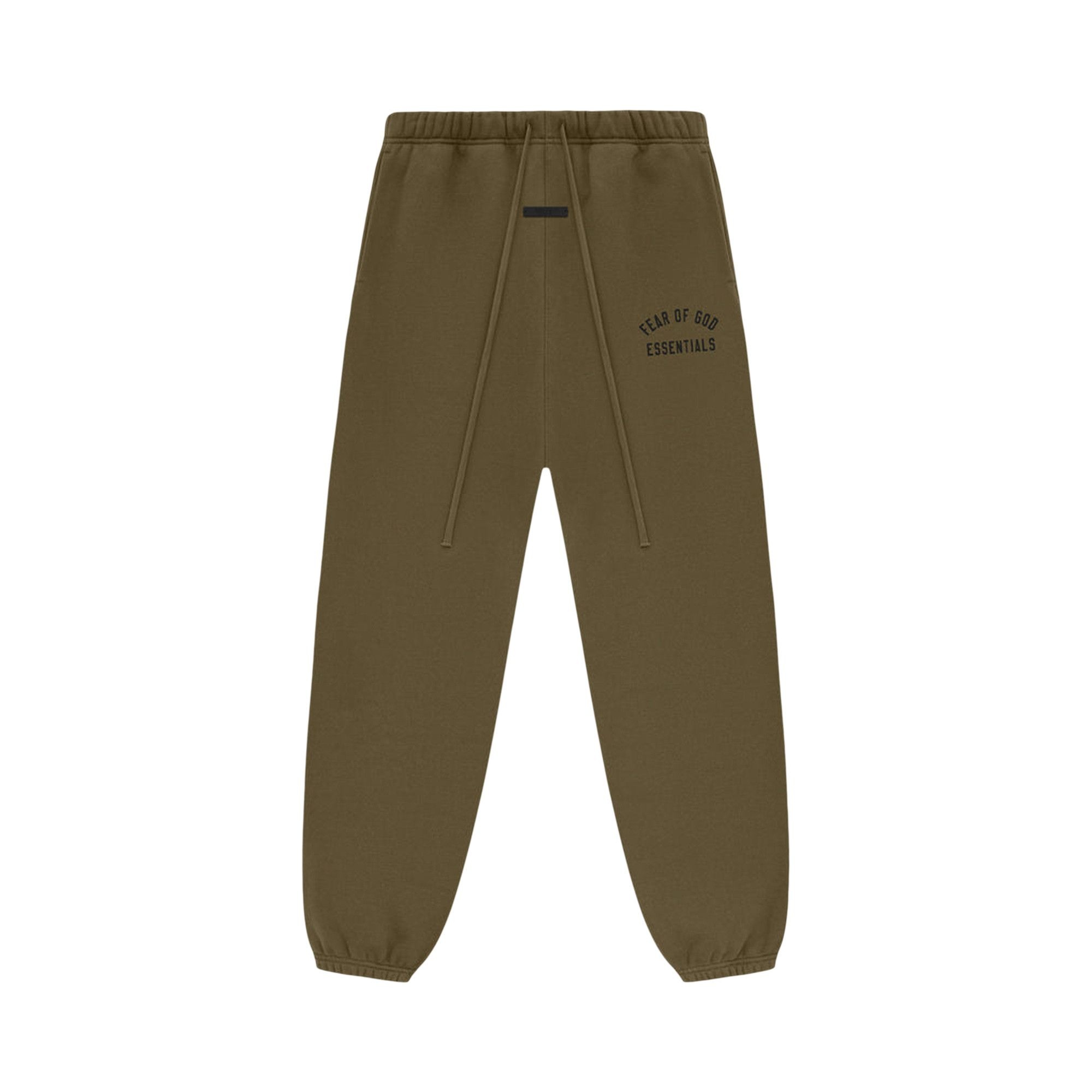 Fear of God Essentials Fleece Sweatpant 'Olive' - 1