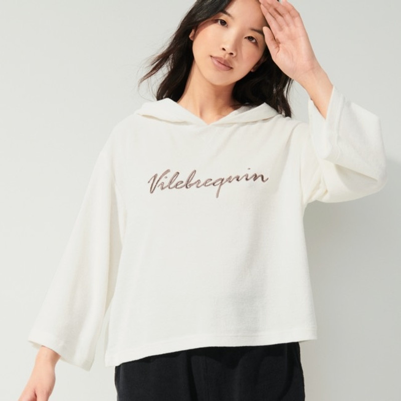 Women Hoodie Terry Sweatshirt 3