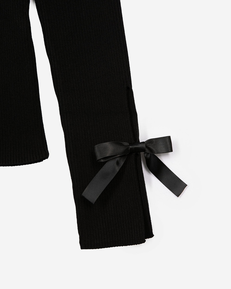SWEATER WITH BLACK RIBBONS 6