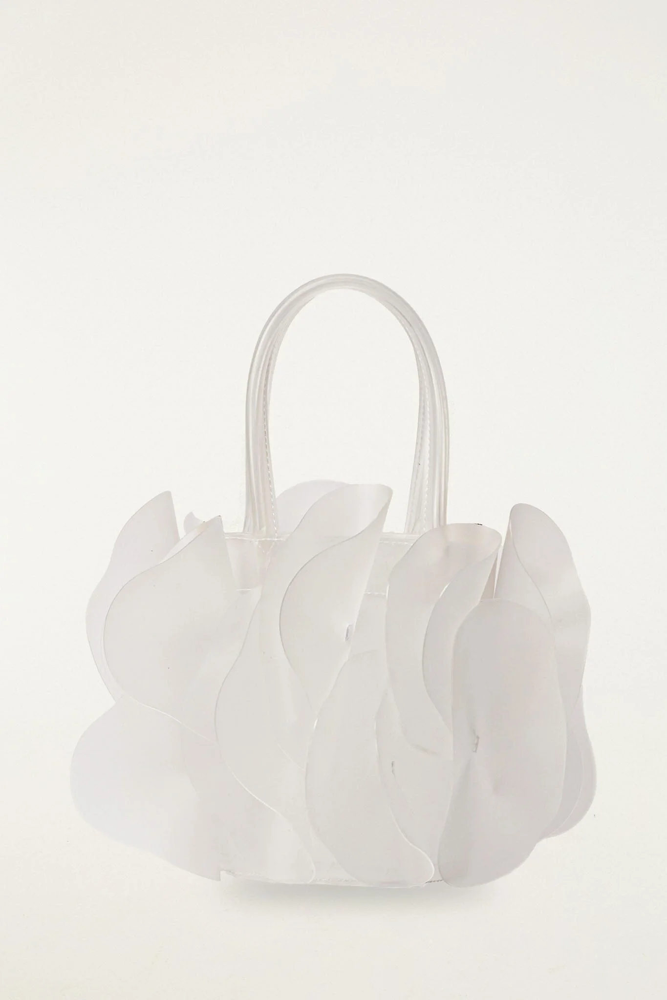 White Jelly Flower Bag - 1