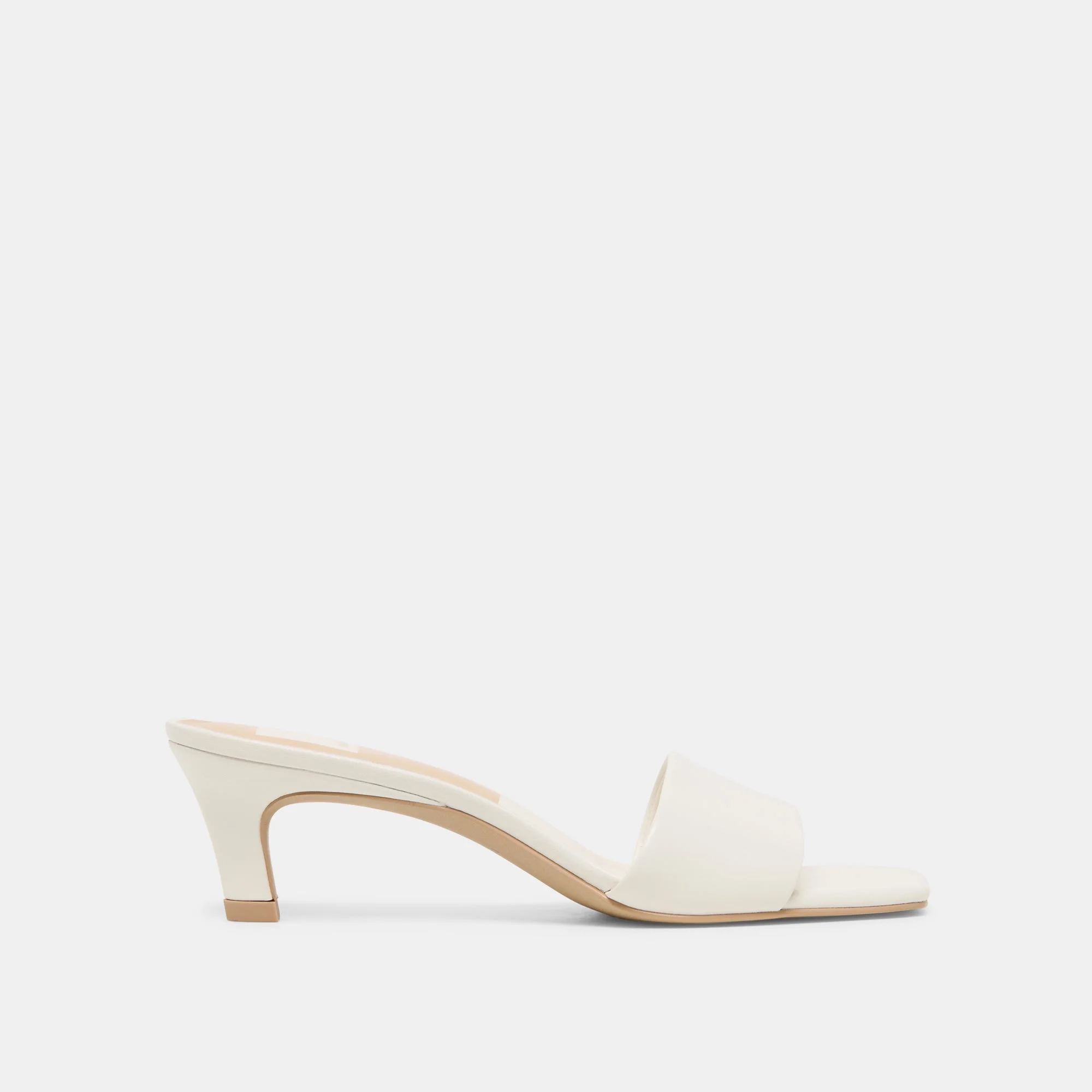 REXA HEELS TRUE WHITE LEATHER - 1