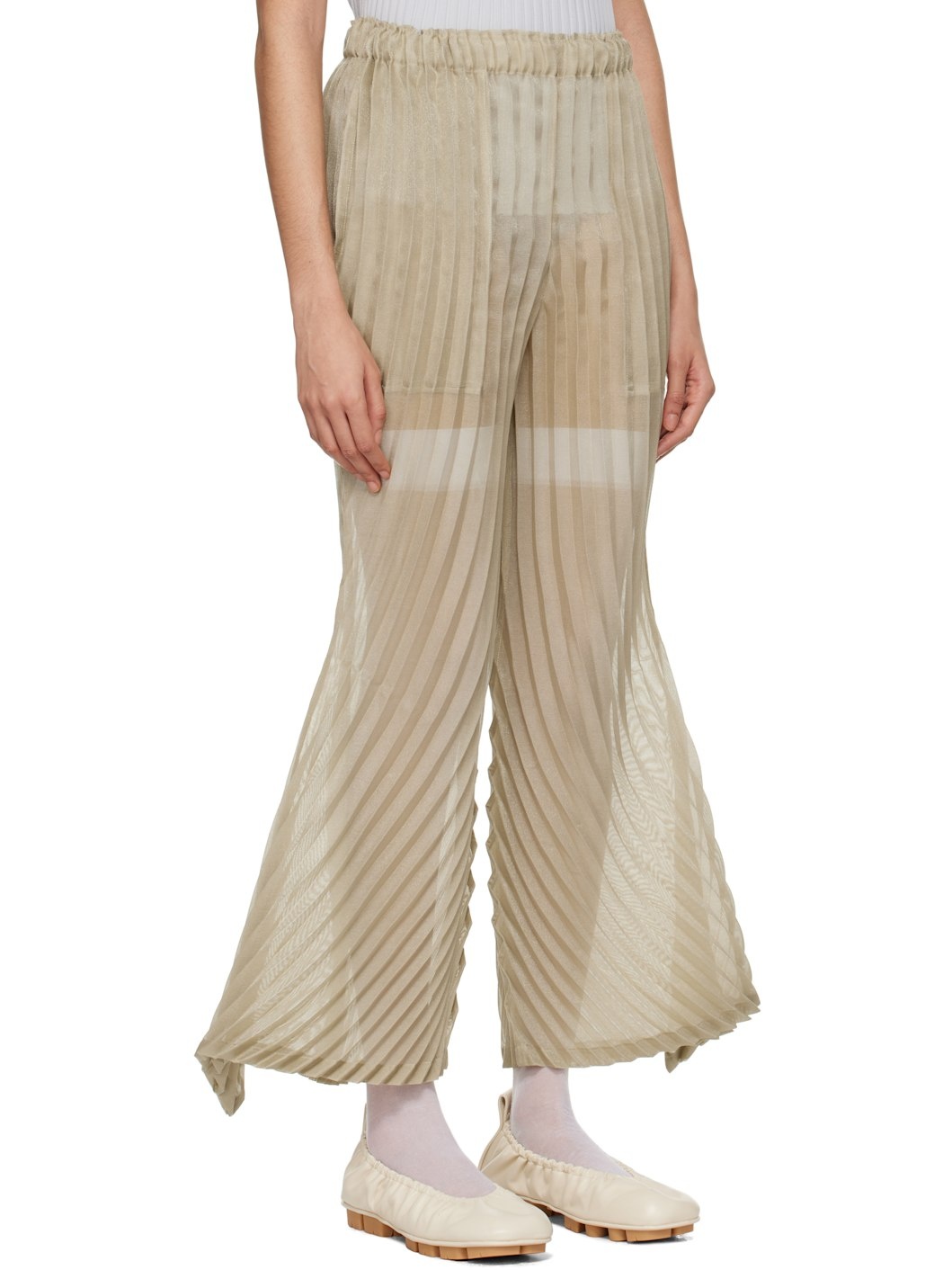 Beige Wander Trousers - 2