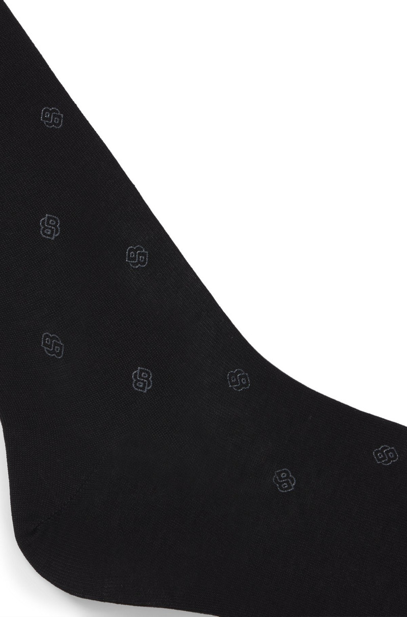 BOSS REGULAR-LENGTH SOCKS WITH DOUBLE B MONOGRAMS outlook