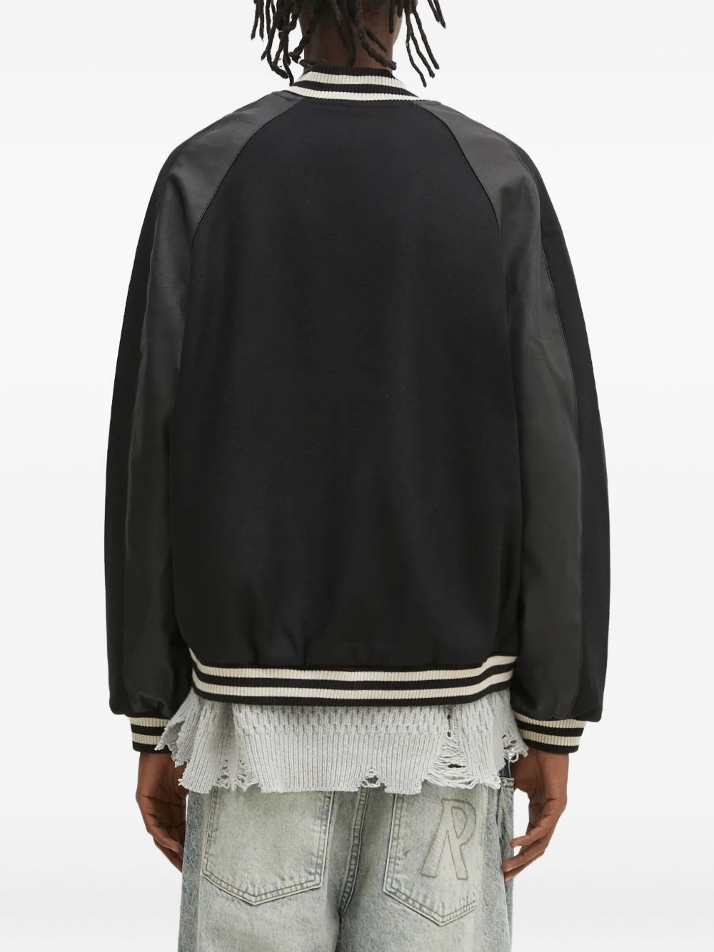 embroidered bomber jacket - 3