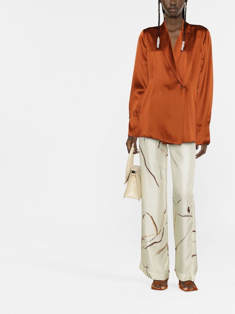 Jarine silk trousers - 2