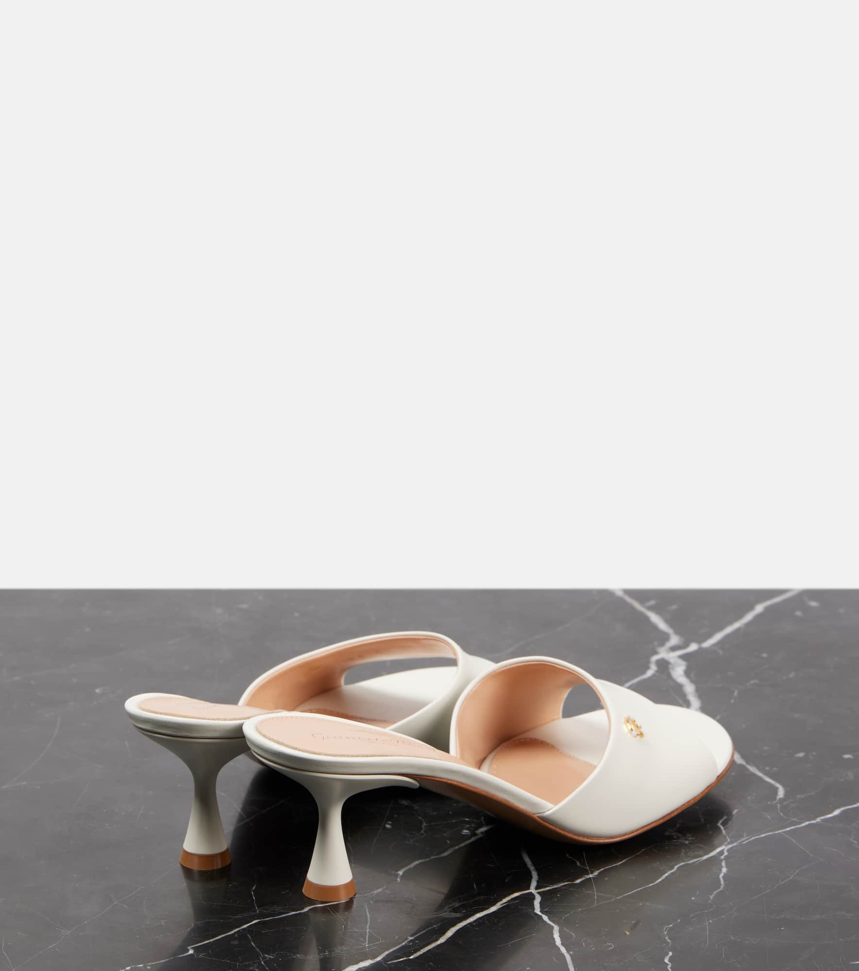 55 leather mules - 2