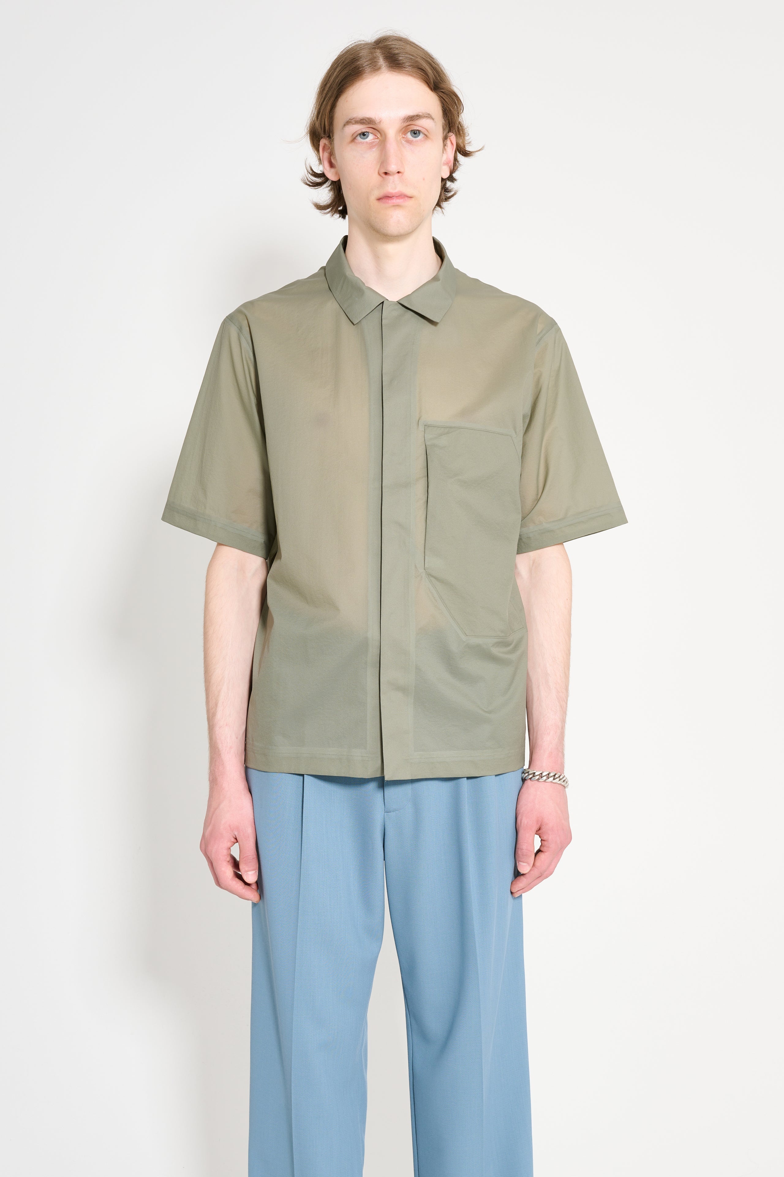 ARC’TERYX VEILANCE DEMLO SHORT SLEEVE SHIRT M FORAGE - 1