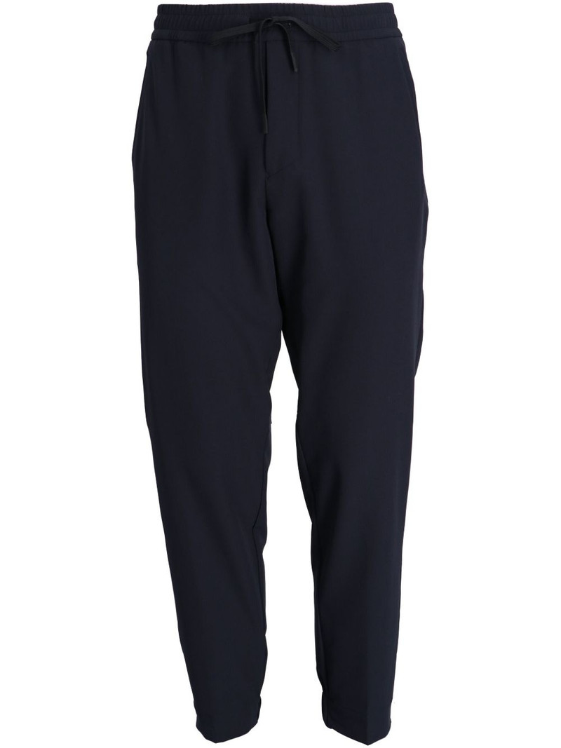 logo-embroidered track pants 1