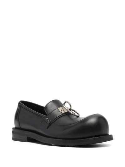 Martine Rose bulb-toe ring loafers outlook
