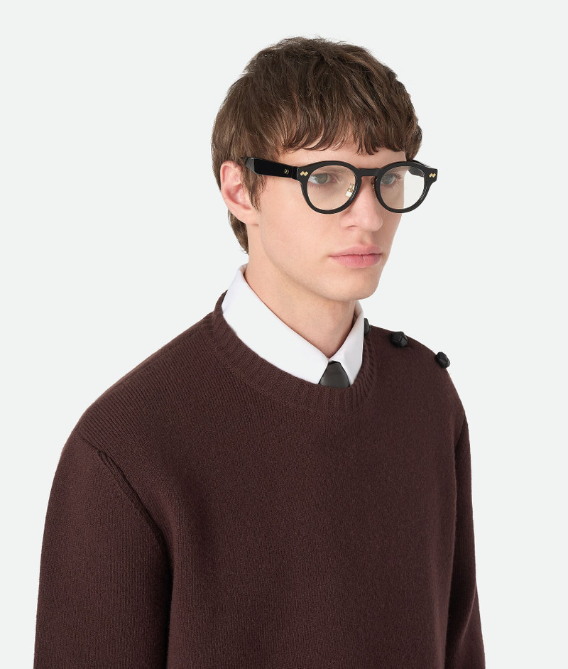 Bottega Veneta Dizzy Round Eyeglasses outlook