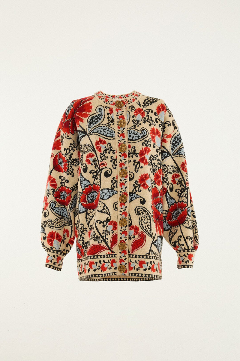 Sand Francesca Knit Cardigan 4
