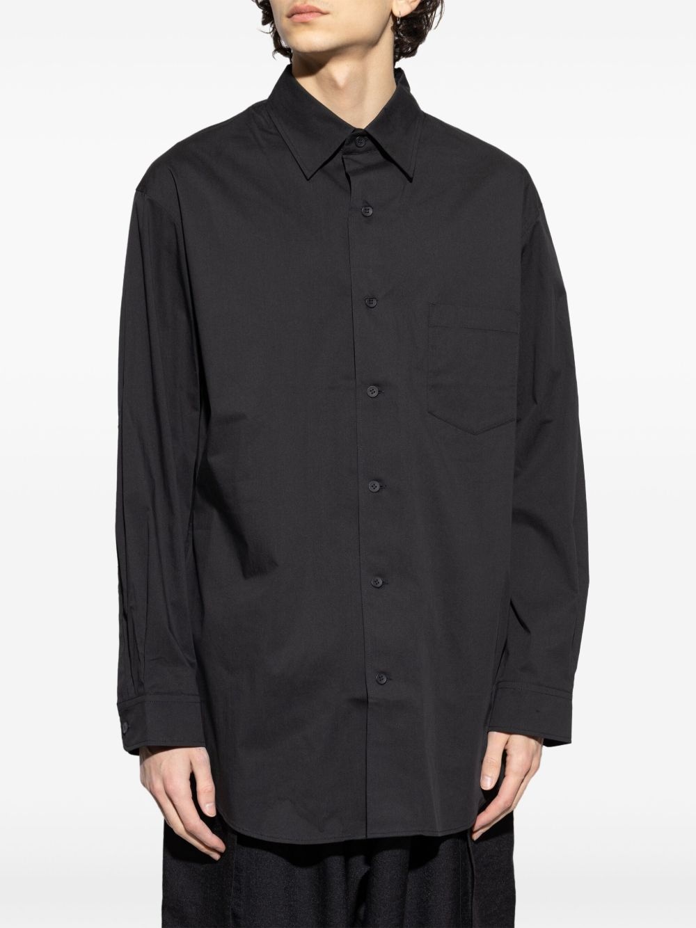 logo-print shirt - 3
