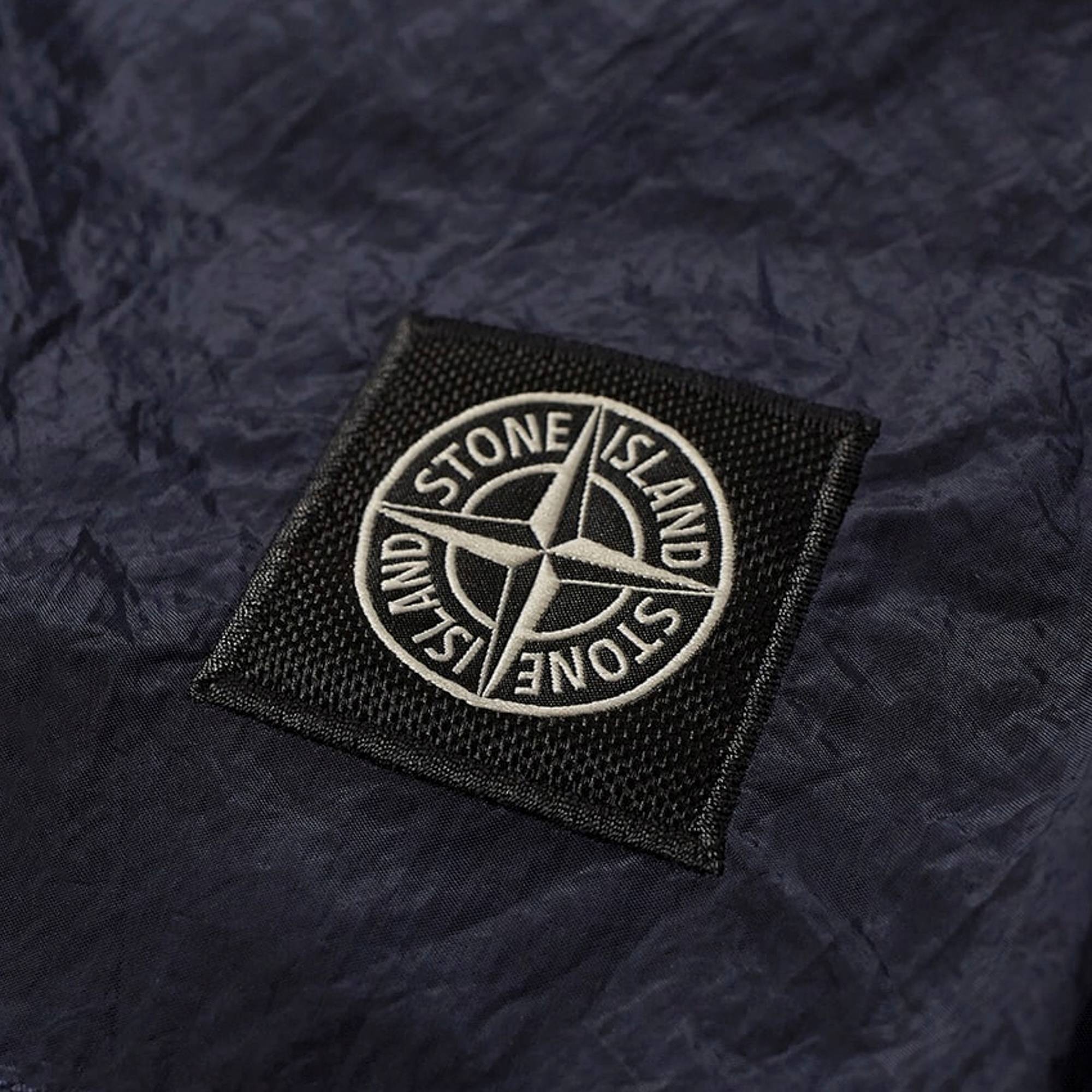 Stone Island Nylon Patch Logo Shorts 'Navy Blue' - 2