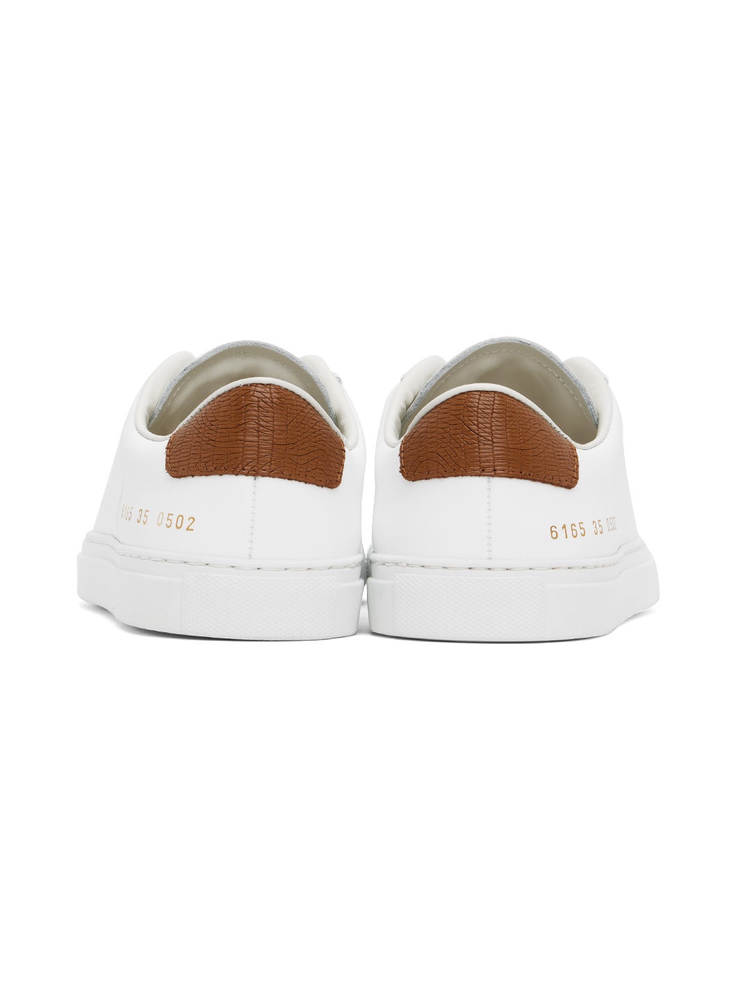 White Retro Classic Sneakers - 2