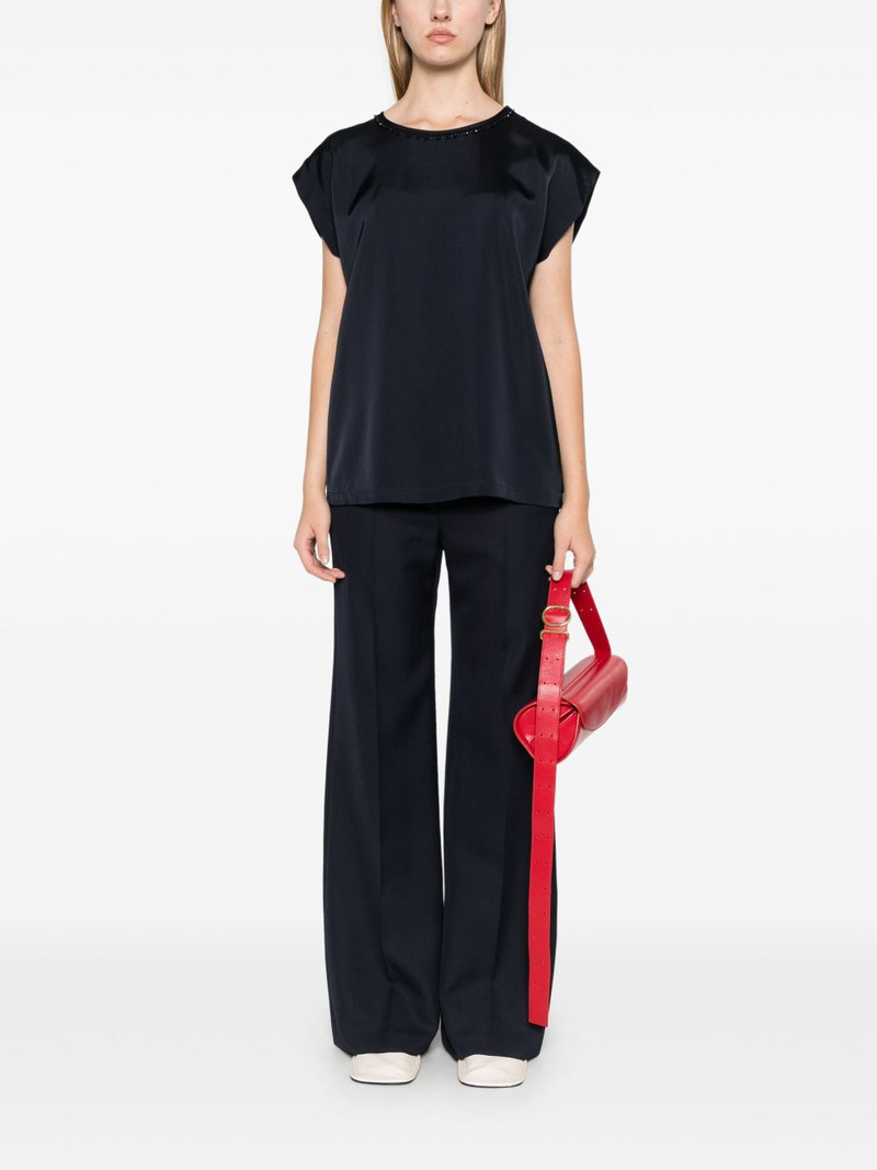 FABIANA FILIPPI bead-detailed blouse outlook