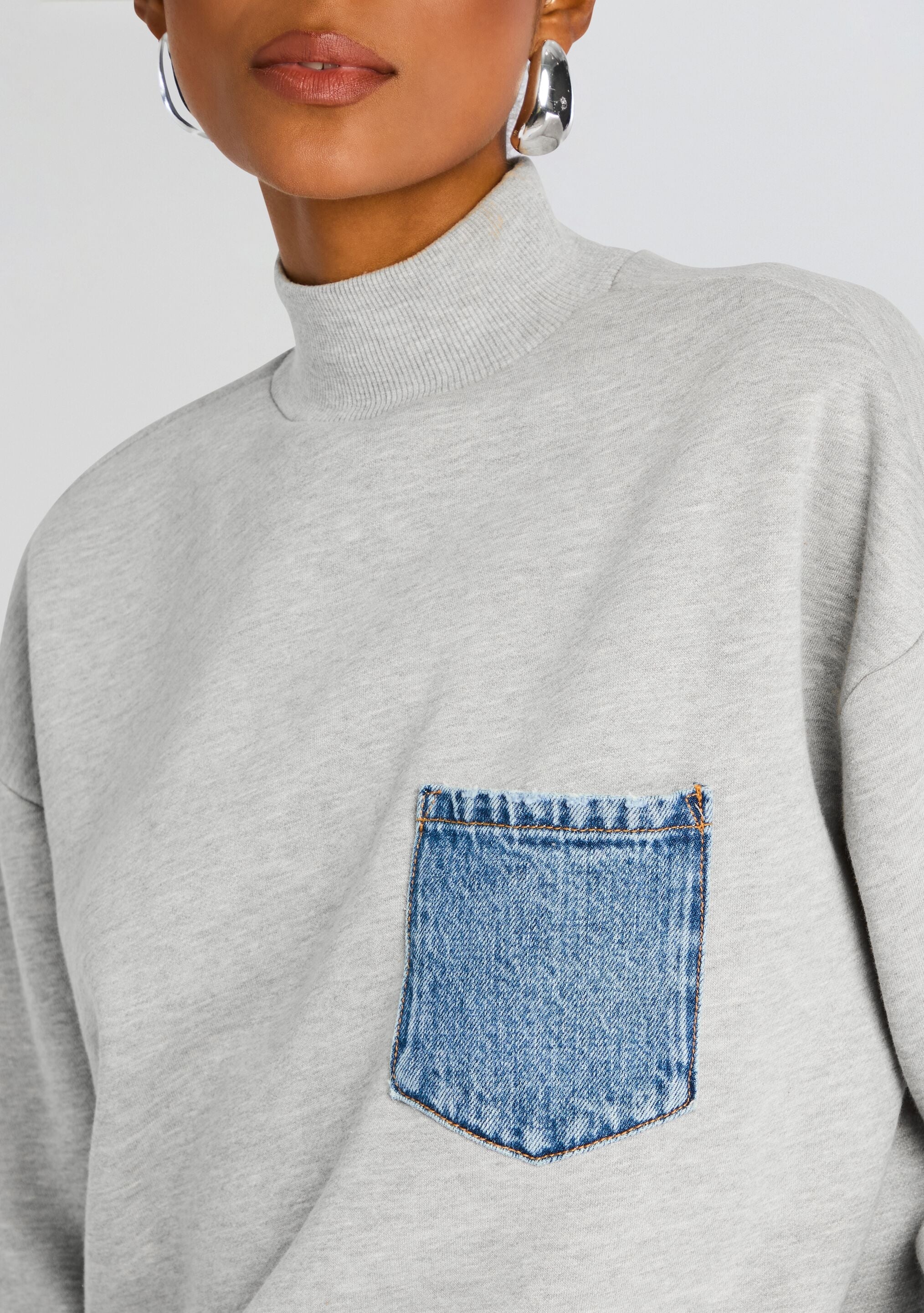 MARLEY TERRY DENIM DRESS - 2