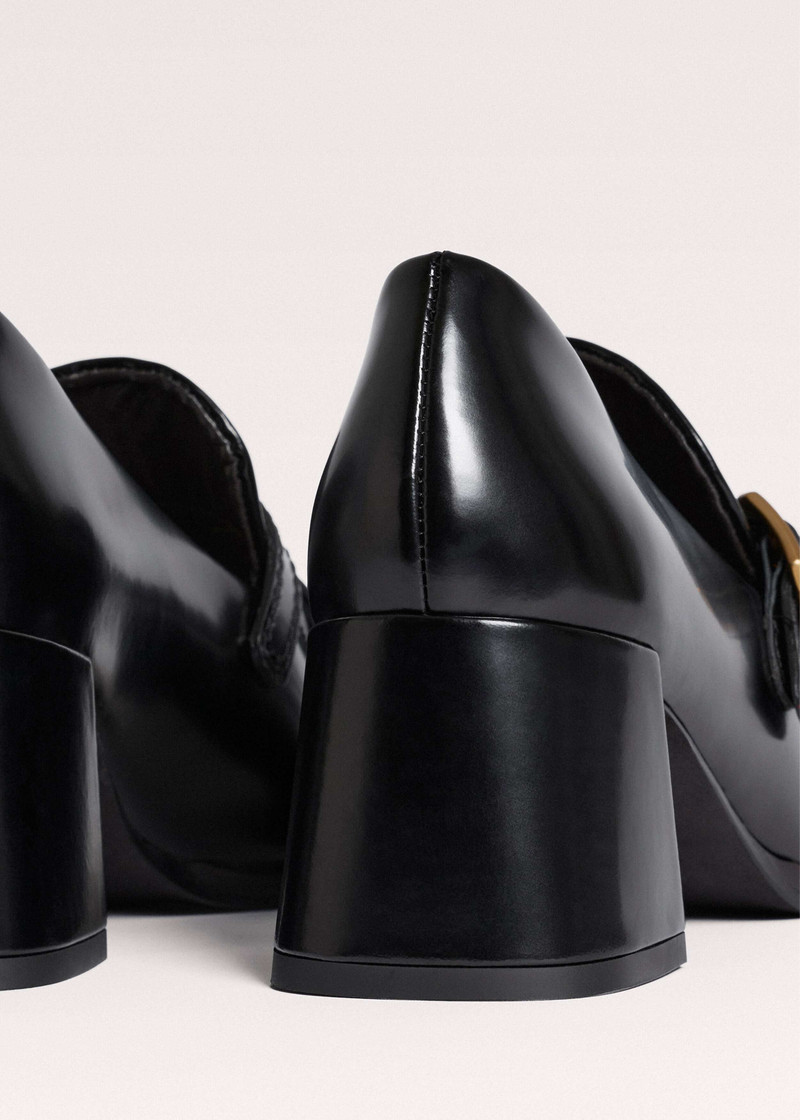 Block Heel Loafer 7