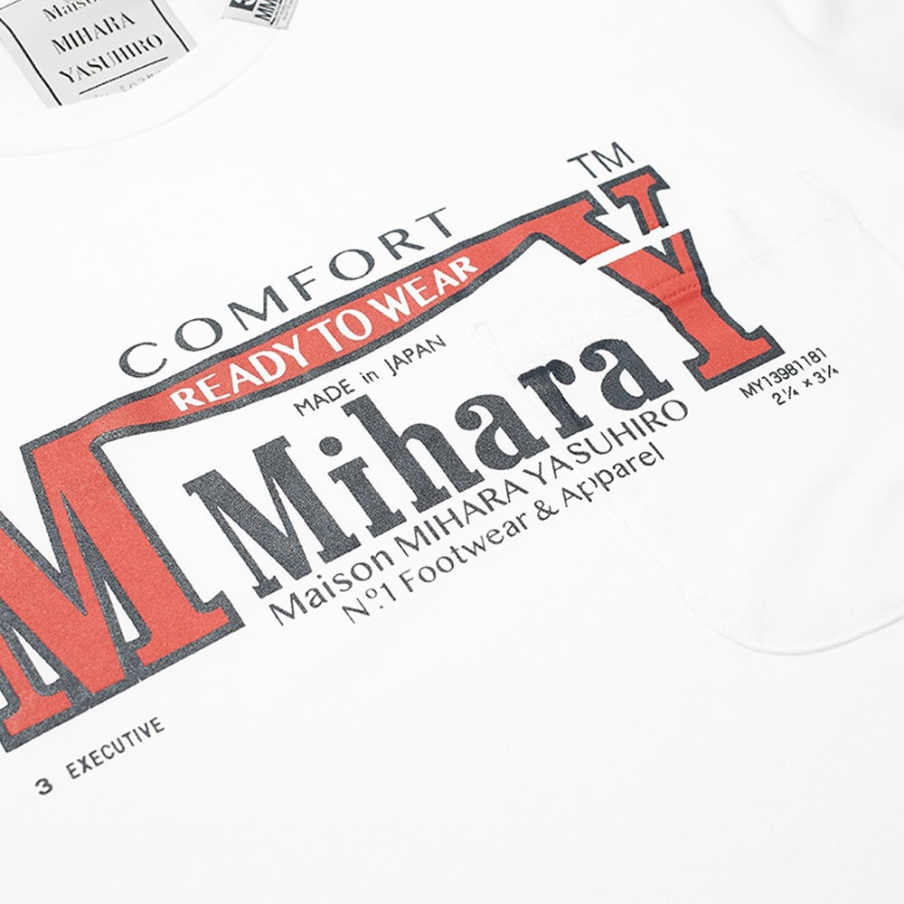 Maison MIHARA YASUHIRO Logo Pocket Tee - 2