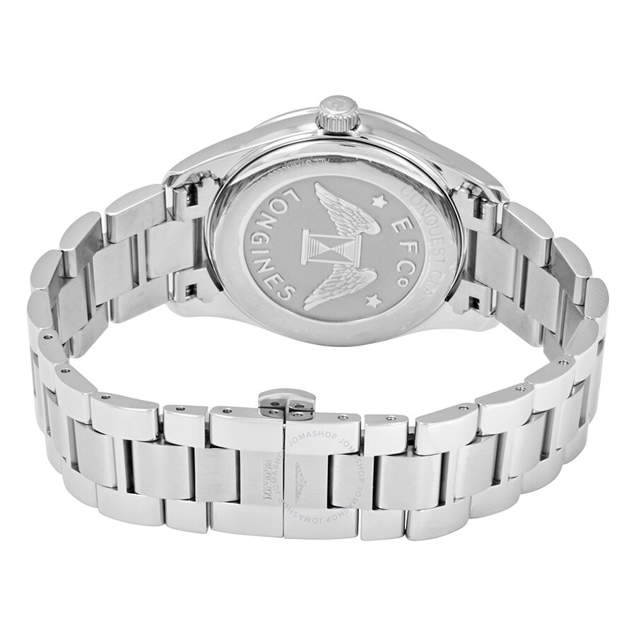 Longines Conquest Classic Quartz Silver Dial Ladies Watch L2.386.4.72.6 - 3