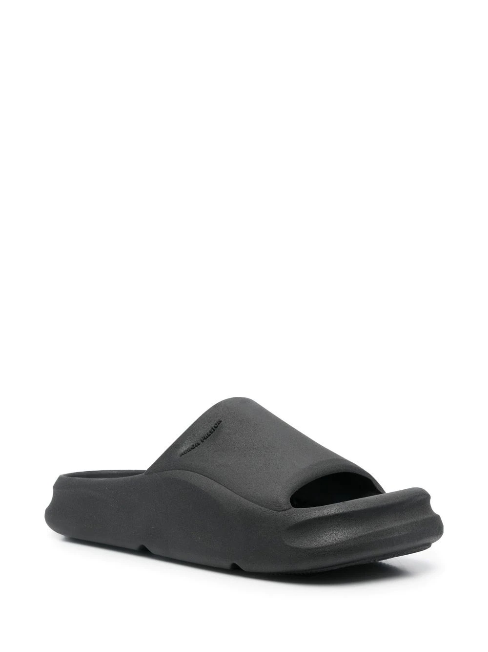 moulded open toe slides - 2