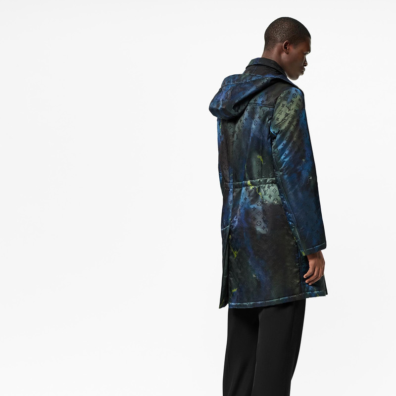 Padded Monogram Tie-and-Dye Parka 5