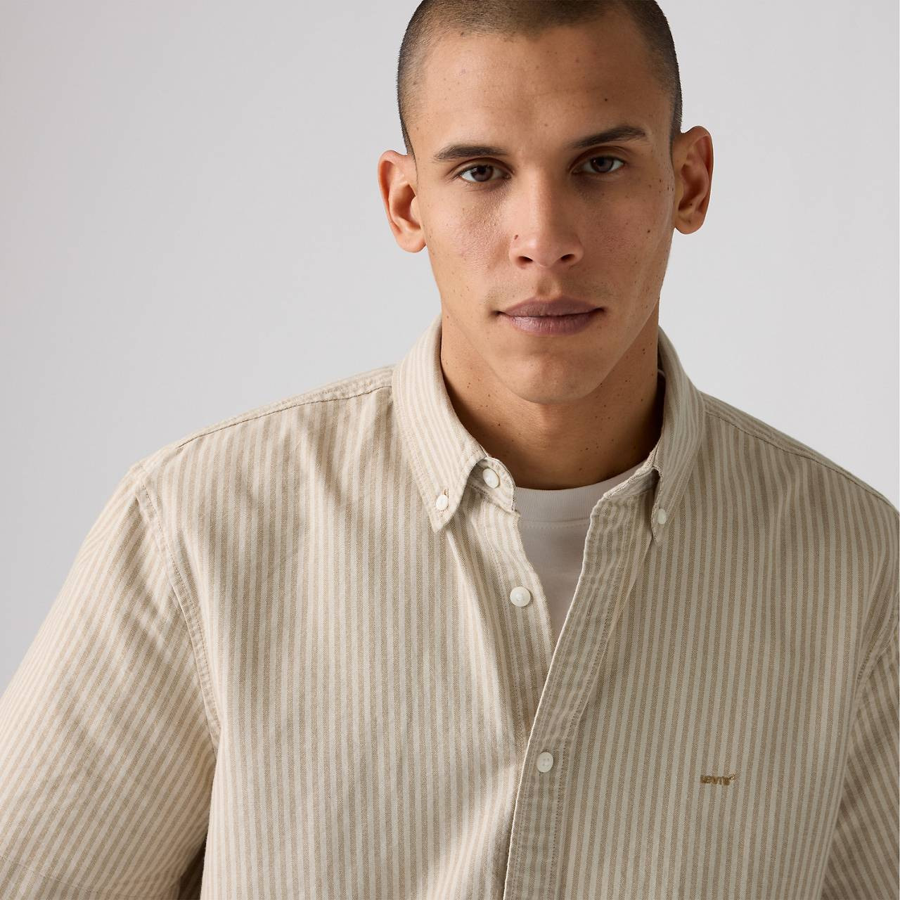 SHORT-SLEEVE AUTHENTIC BUTTON-DOWN SHIRT - 5