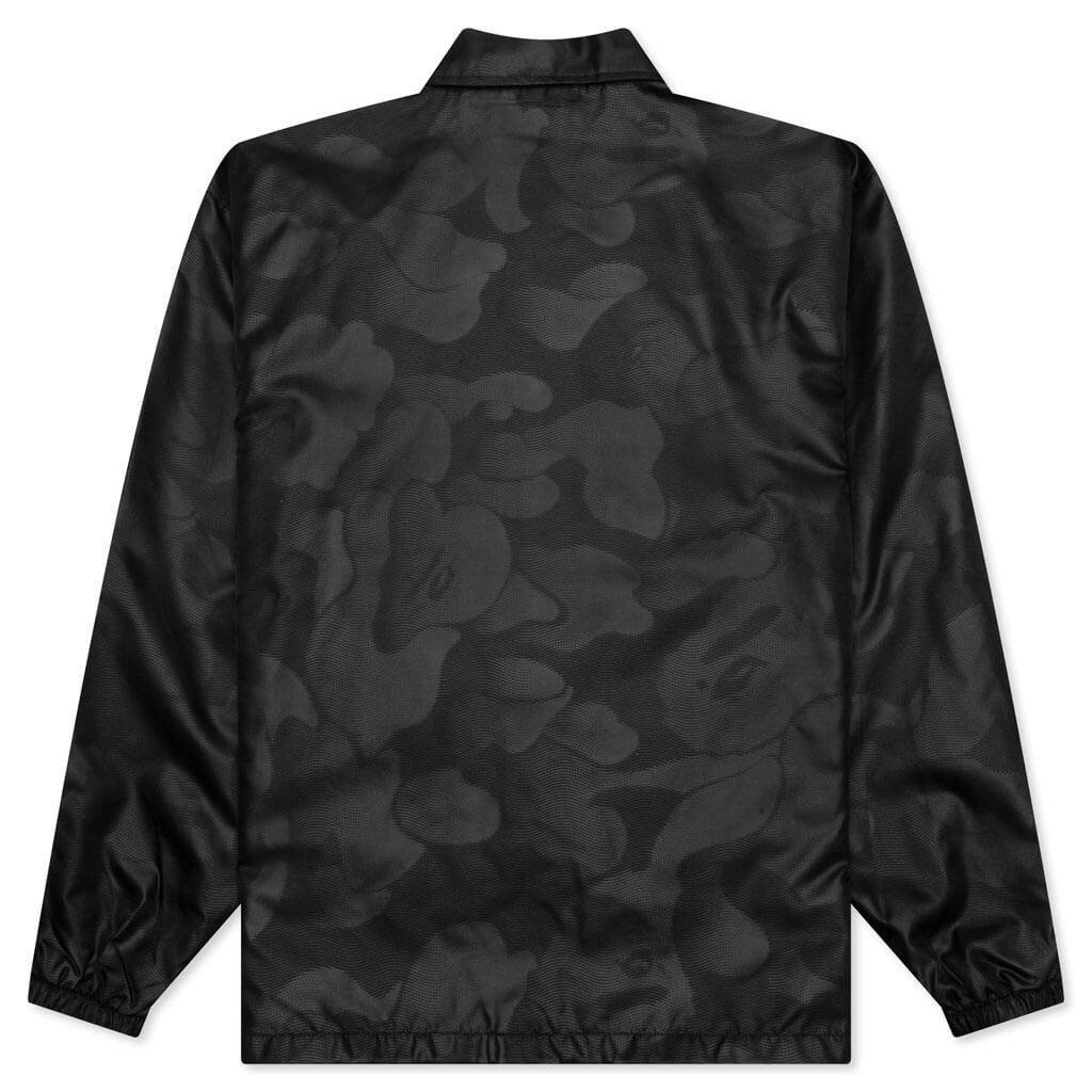 INK CAMO COACH JACKET - BLACK - 2