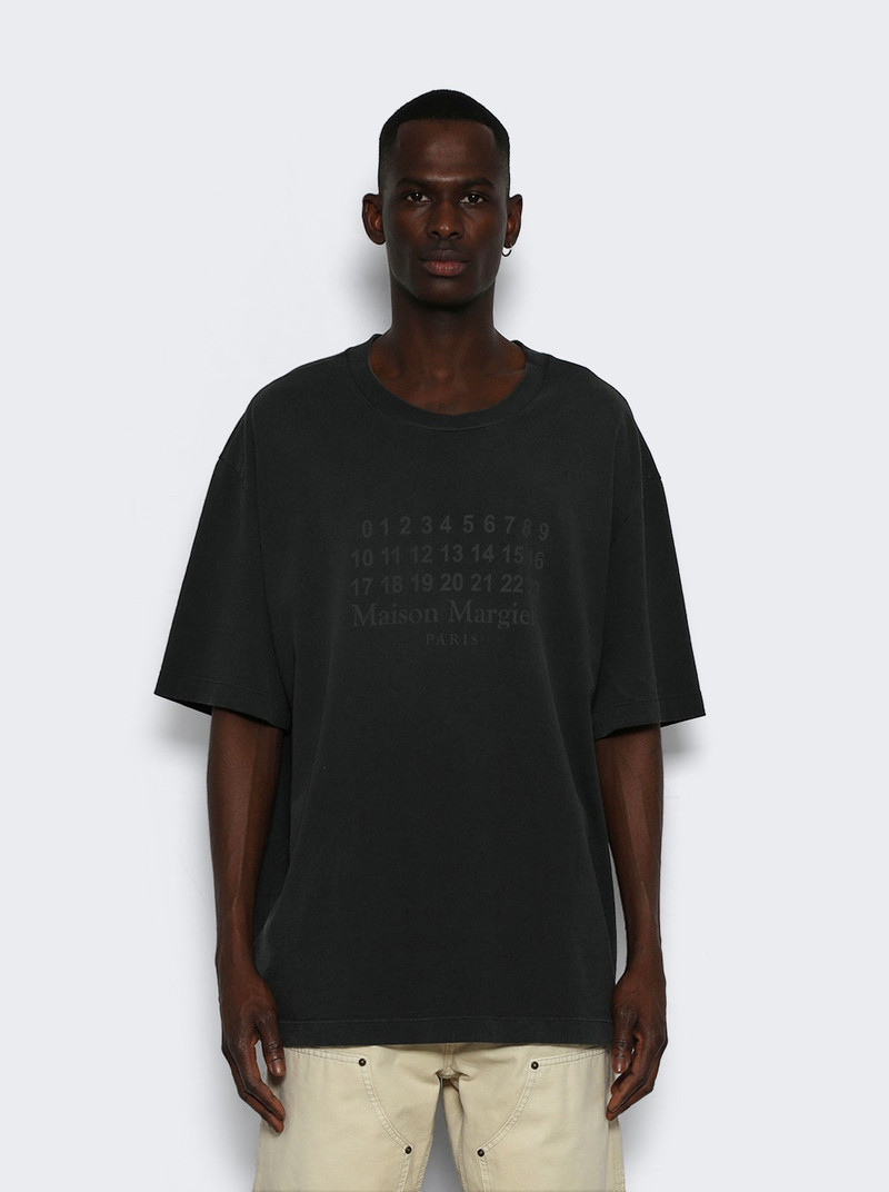 Maison Margiela Logo Tee Washed Black outlook