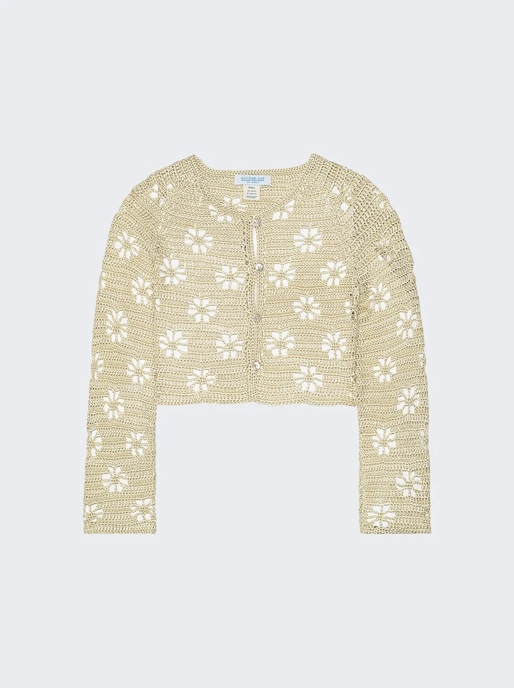 Floral Crochet Cardigan Jasmine - 1