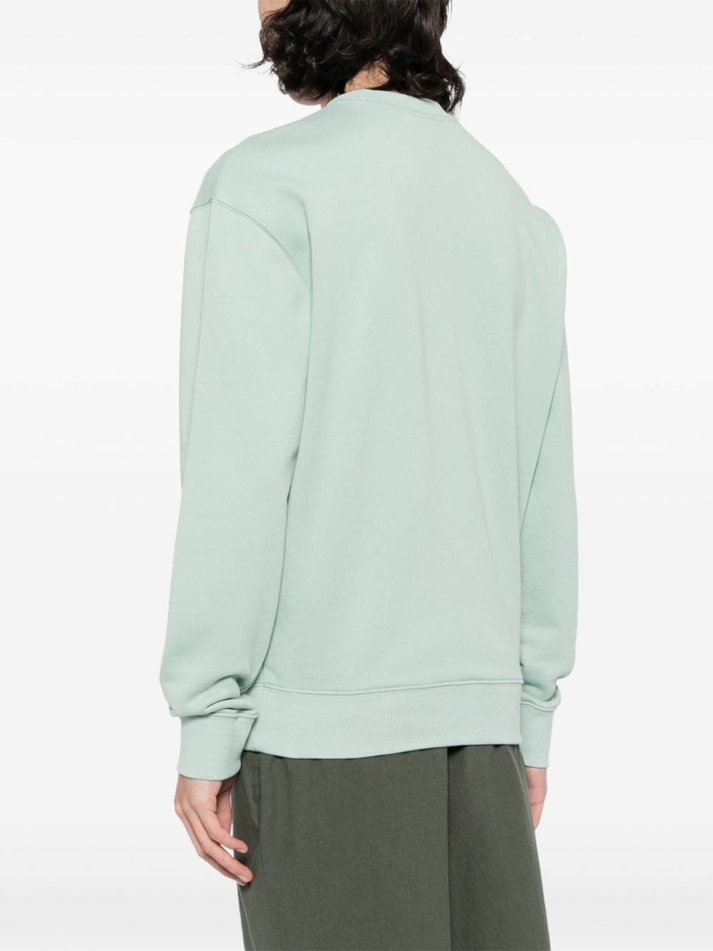 signature fox motif cotton sweater - 4