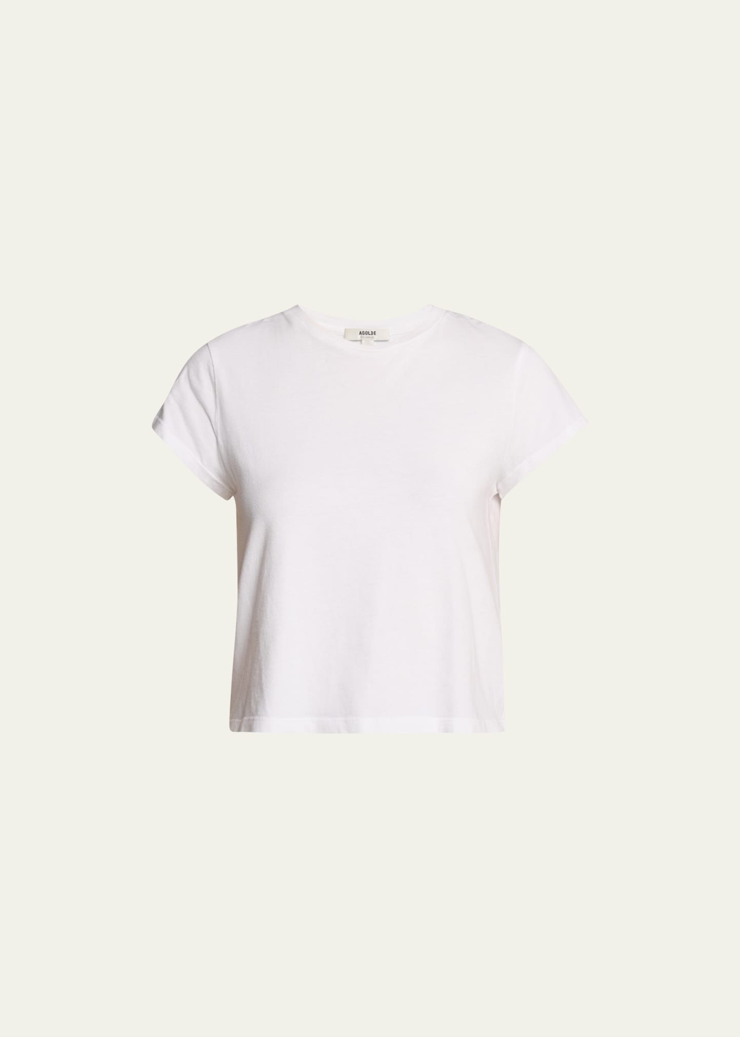 Adine Cropped Short Sleeve Tee - 1