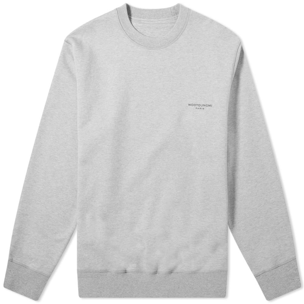 Wooyoungmi Box Logo Crewneck Sweat - 1