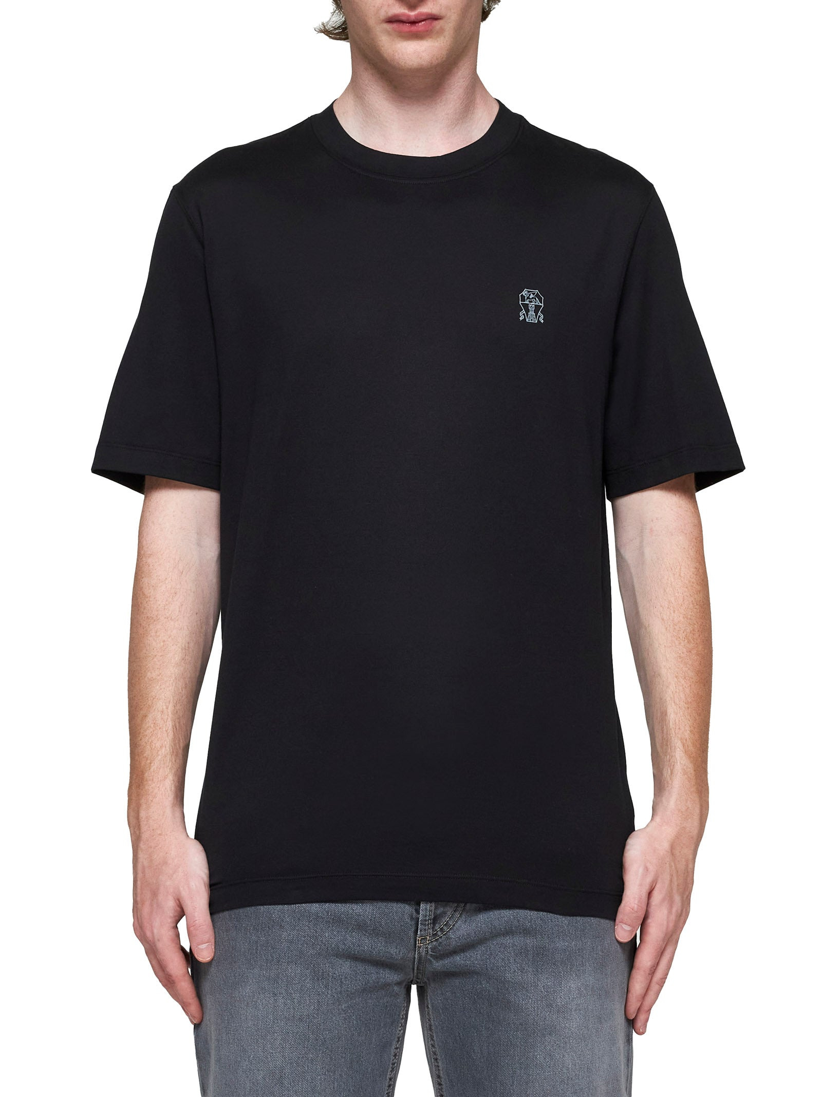 Logo cotton t-shirt - 2