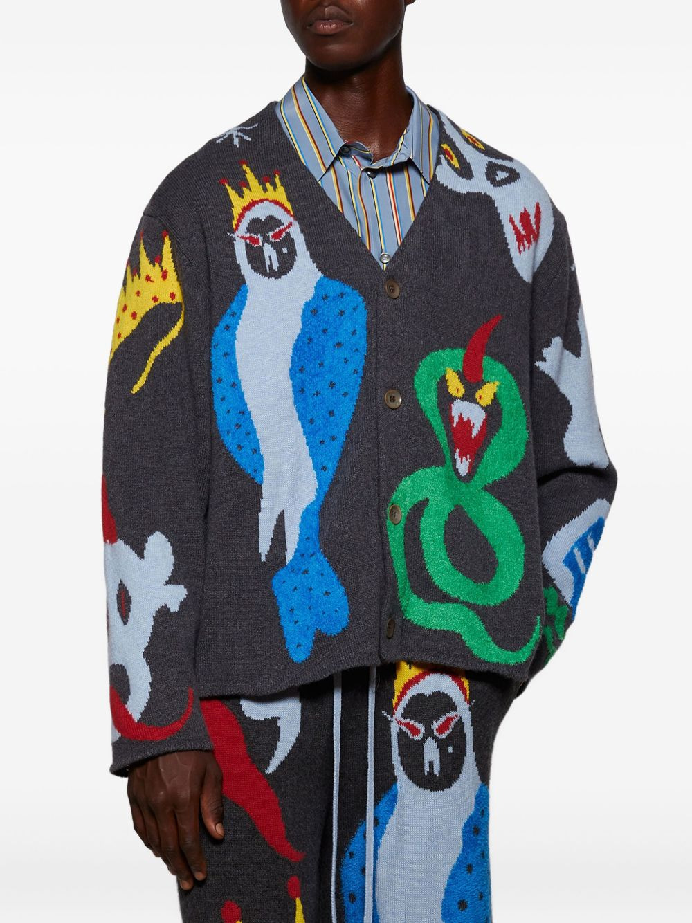 mythical creatures cardigan - 5