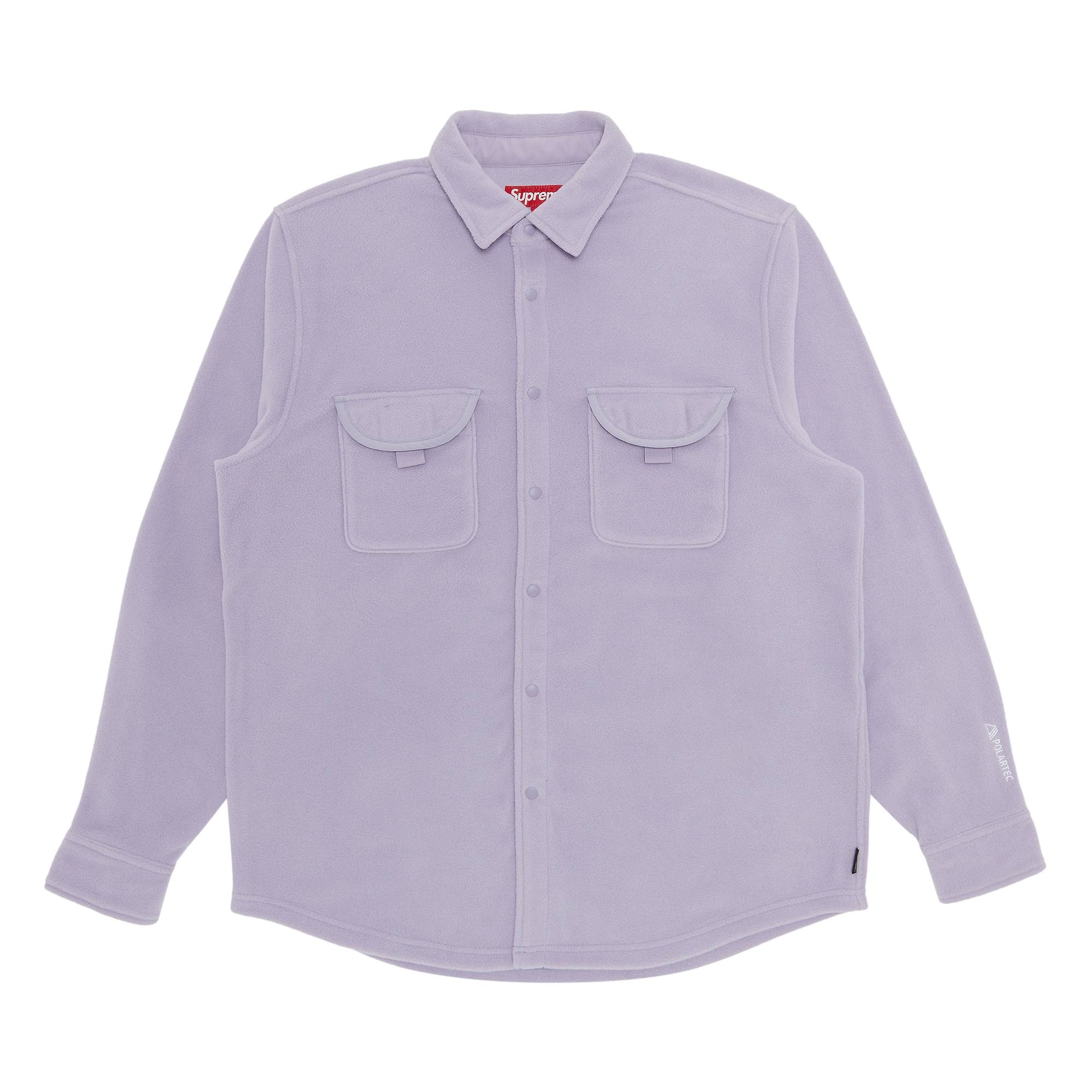 Supreme Polartec Shirt 'Lilac' - 1