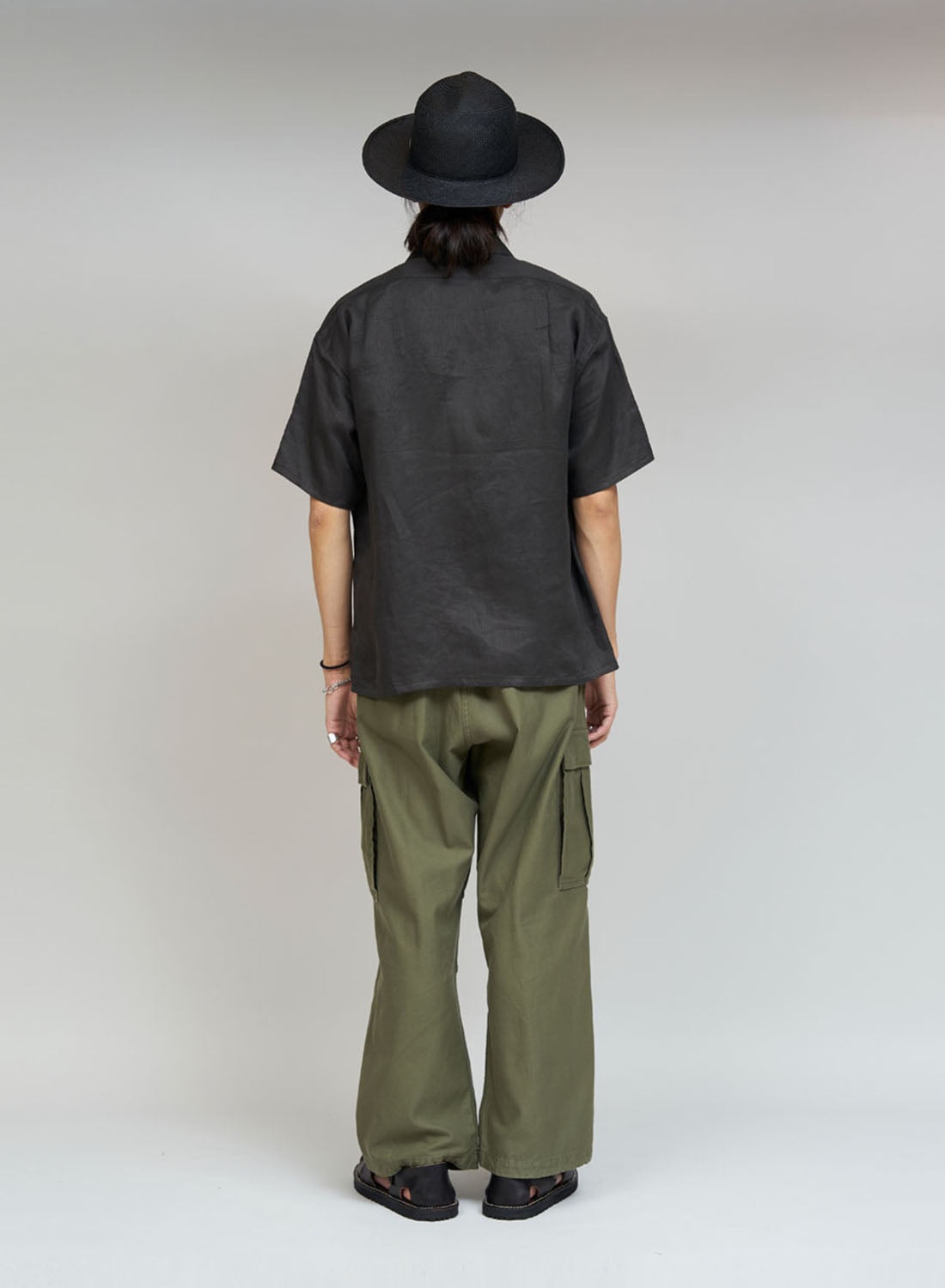 Army Cargo Pant in Dark Green - 4