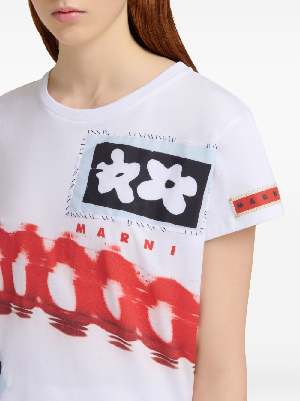 graphic print T-shirt - 5