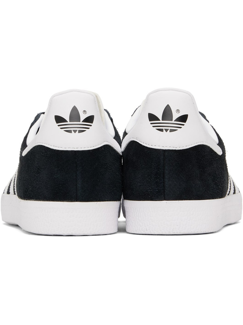 adidas Originals Black & White Gazelle Sneakers outlook