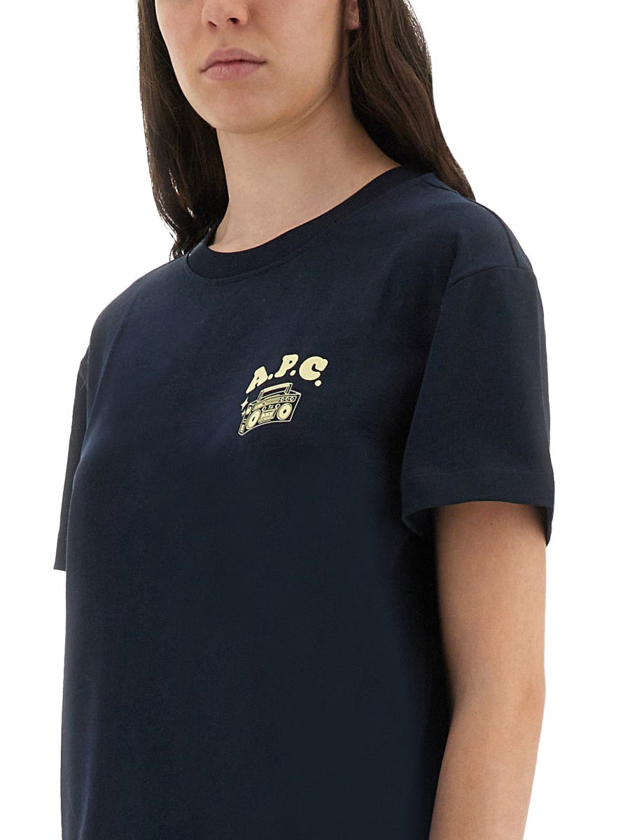 A.P.C. Women "Disco" T-Shirt - 4