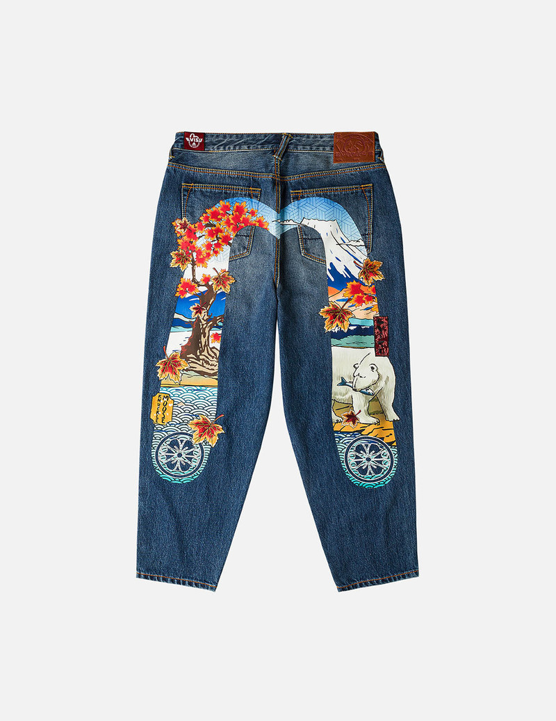 EVISU X MOOSE KNUCKLES Ukiyo-e Jeans 3