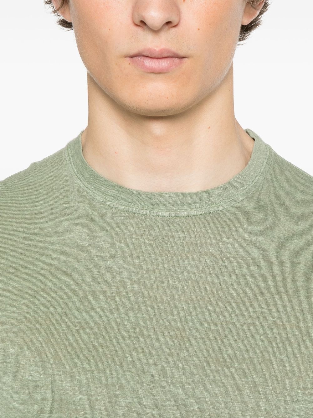 linen T-shirt - 4