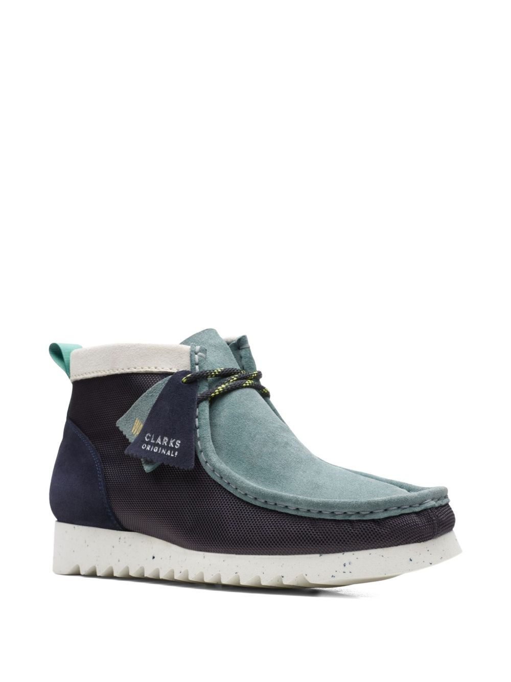 FTRE "Blue/Green" desert boots - 2