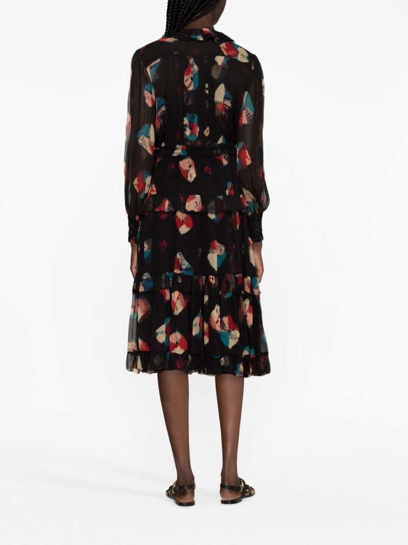 Reina chiffon midi dress 3