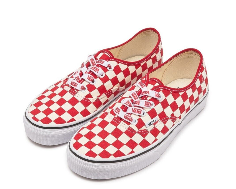 Vans Vans Authentic Check Racing 'Red' VN0009PVIZQ outlook