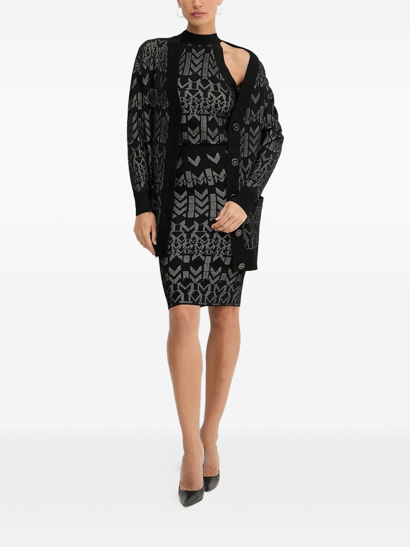 GUESS USA x Marciano logo-patterned cardigan outlook