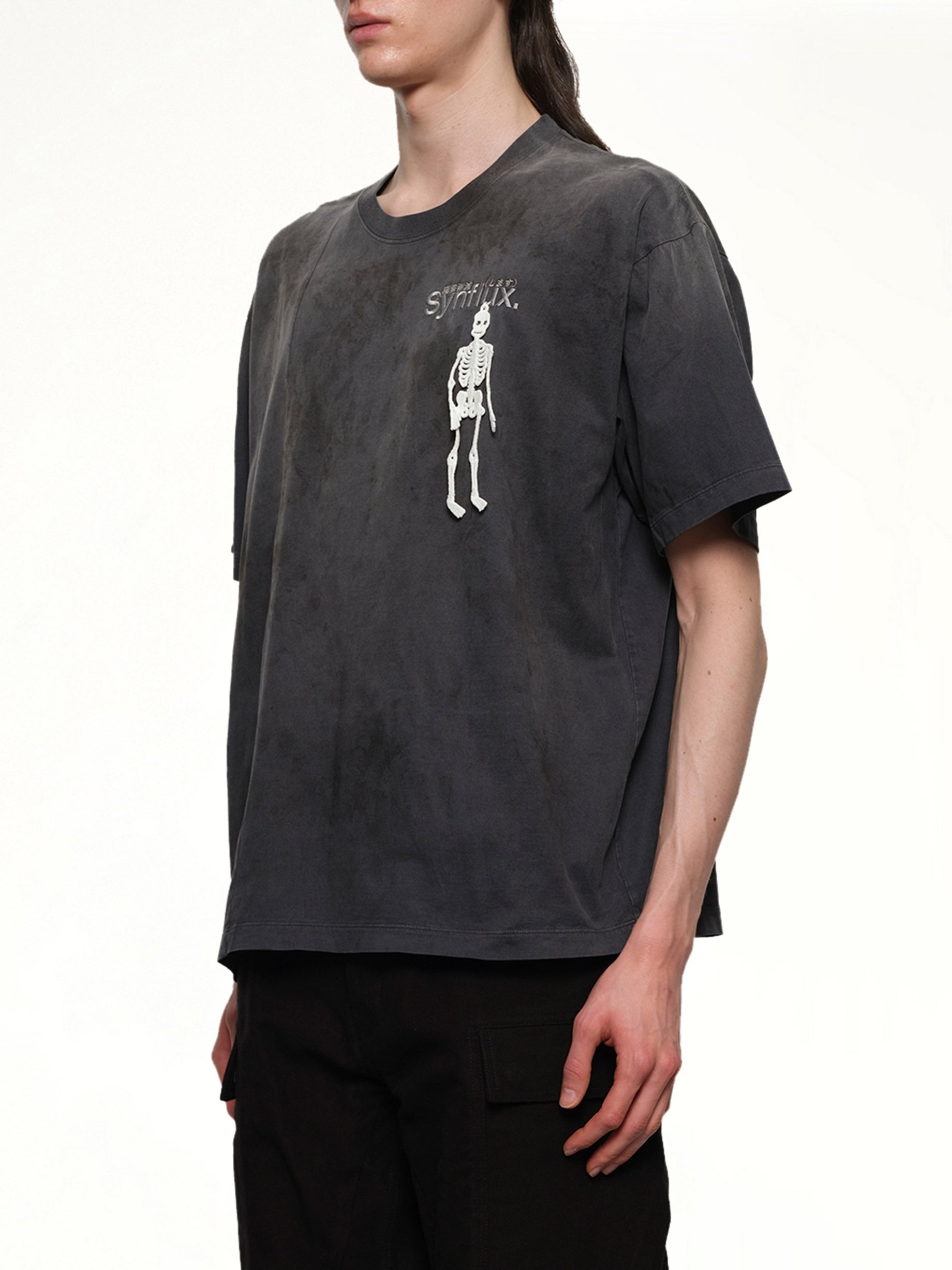 Waste-Reducing Algorithm T-Shirt in Black - 3