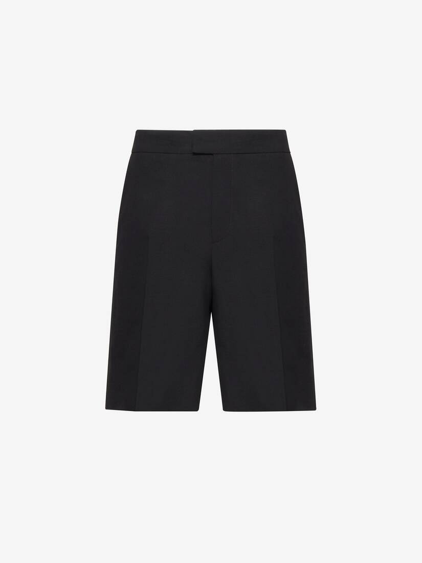 Men's Tailored Shorts in Black - 2