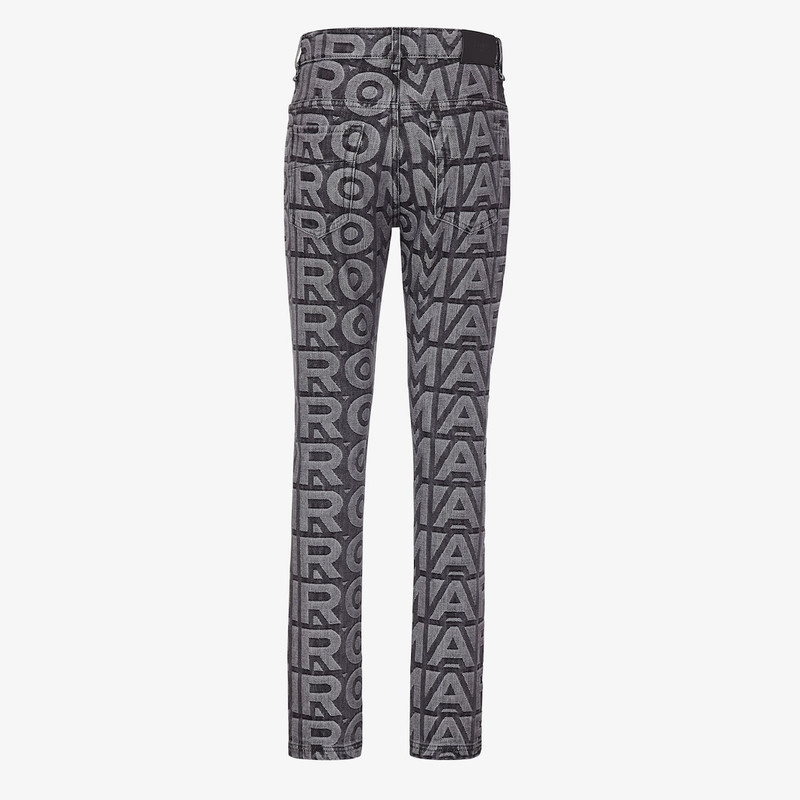 FENDI Regular-fit pants. Part of the Fendi by Marc Jacobs limited edition, this style is made of black den outlook